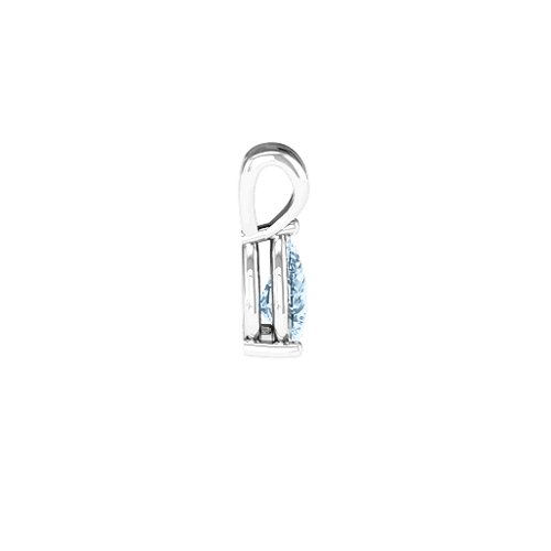 Elegant Pear Stone Pendant