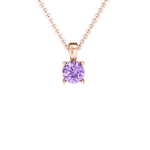 Elegant Round Stone Pendant