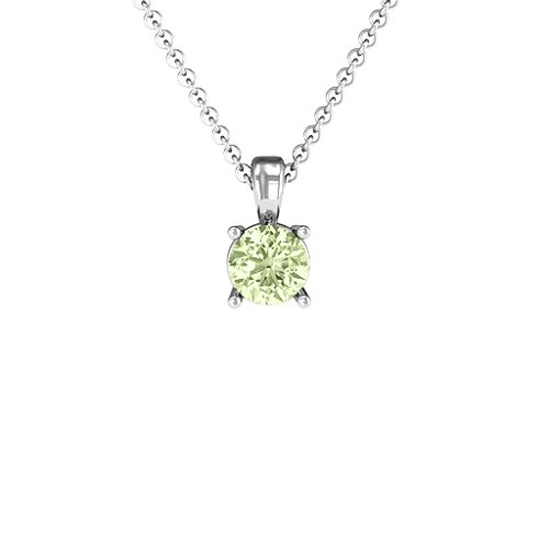 Elegant Round Stone Pendant
