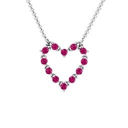 Glistening Heart Pendant