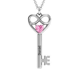 Infinitely in Love Key Pendant