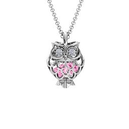 Wise Owl Caged Pendant