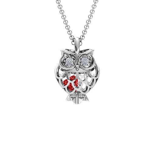 Wise Owl Caged Pendant