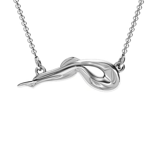 Seated Forward Bend Yoga Pendant