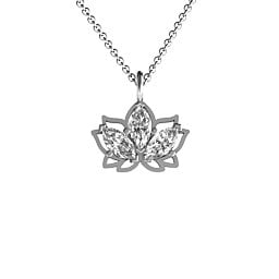 Sparkling Lotus Pendant