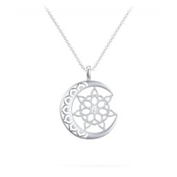 Sun and Moon Mandala Pendant