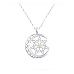 Sun and Moon Mandala Pendant