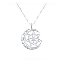 Sun and Moon Mandala Pendant