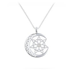 Sun and Moon Mandala Pendant