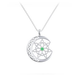 Sun and Moon Mandala Pendant