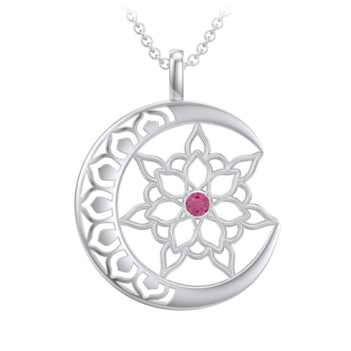 Sun and Moon Mandala Pendant