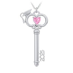 2025 Graduation Key Pendant
