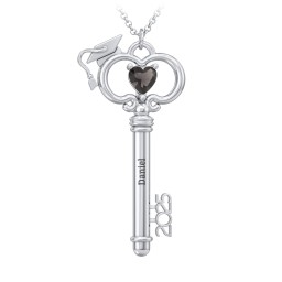 2025 Graduation Key Pendant