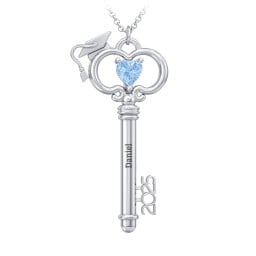 2025 Graduation Key Pendant