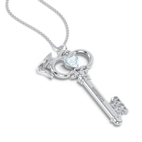Graduation Key Pendant