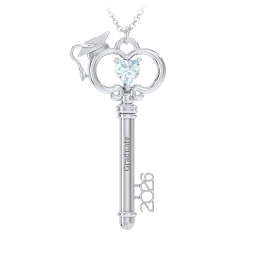Graduation Key Pendant