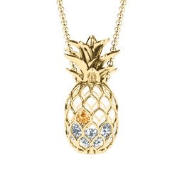 Pineapple Cage Necklace
