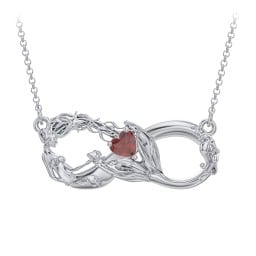 Magical Mermaid Infinity Necklace