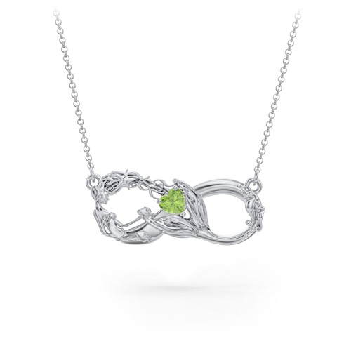 Magical Mermaid Infinity Necklace