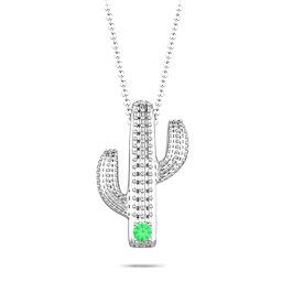 Cutesy Cactus Necklace