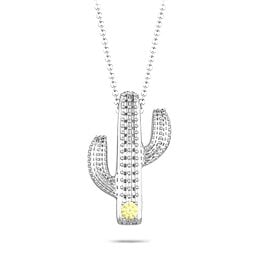 Cutesy Cactus Necklace