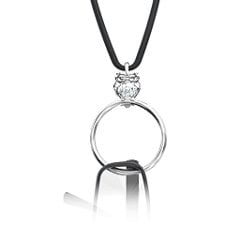 Word to the Wise Cage Eyeglasses Pendant