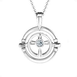 Classic Flip Pendant in 925 Sterling Silver