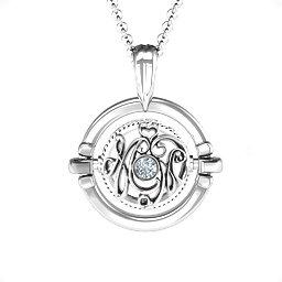Classic Flip Pendant in 925 Sterling Silver