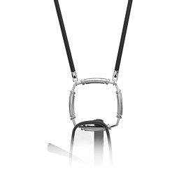 Four Corners Eyeglass Pendant in 925 Sterling Silver