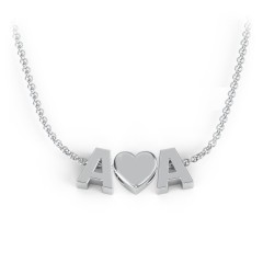 Love Letters Pendant – Sterling Silver