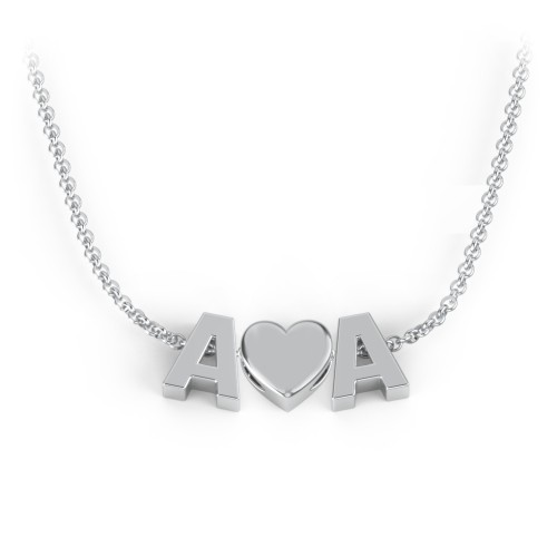 Love Letters Pendant – Sterling Silver