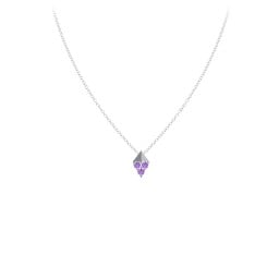Diamond Shape Pendant with Gemstones