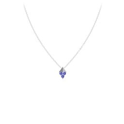 Diamond Shape Pendant with Gemstones