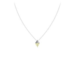 Diamond Shape Pendant with Gemstones