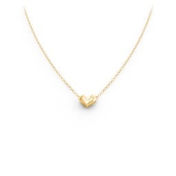 Puffed Heart Pendant