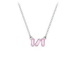 Baguette Scatter Necklace