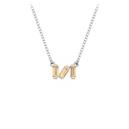 Baguette Scatter Necklace
