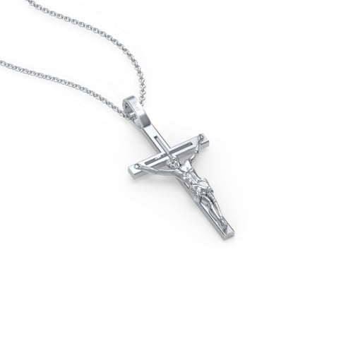 Women's Small Crucifix Necklace