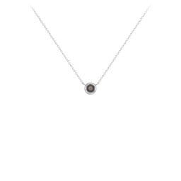 Bezel Set 3mm Gemstone Pendant