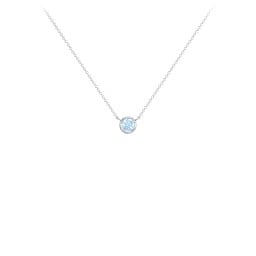Bezel Set 3mm Gemstone Pendant