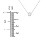 Bezel Set 4mm Gemstone Pendant