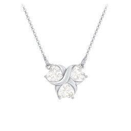 Love and Kisses 3 Gemstone Pendant