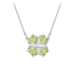 Love and Kisses 4 Gemstone Pendant