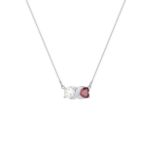 Love and Kisses Gemstone Pendant