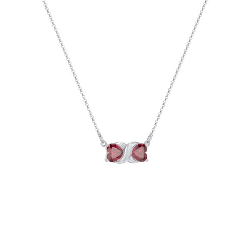 Love and Kisses Gemstone Pendant