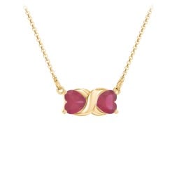 Love and Kisses Gemstone Pendant