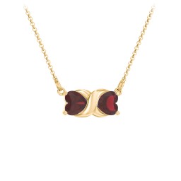 Love and Kisses Gemstone Pendant