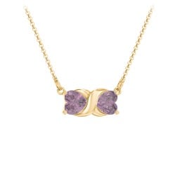 Love and Kisses Gemstone Pendant