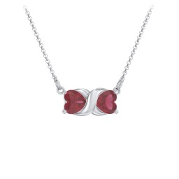 Love and Kisses Gemstone Pendant