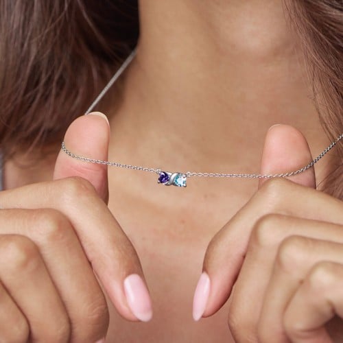 Love and Kisses Gemstone Pendant